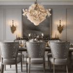 Decoración de sillas de comedor: ideas festivas para Navidad