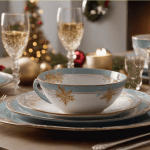 Descubre las tendencias de la vajilla decorada navideña para este año