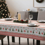 Manteles individuales navideños: la tendencia en decoración de mesas esta temporada