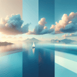 Explorando la armonía de los colores que complementan el azul claro