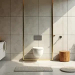 Lavabo suspendido: diseño moderno y funcionalidad para baños pequeños