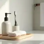 Accesorios de baño nórdico para un diseño moderno y funcional